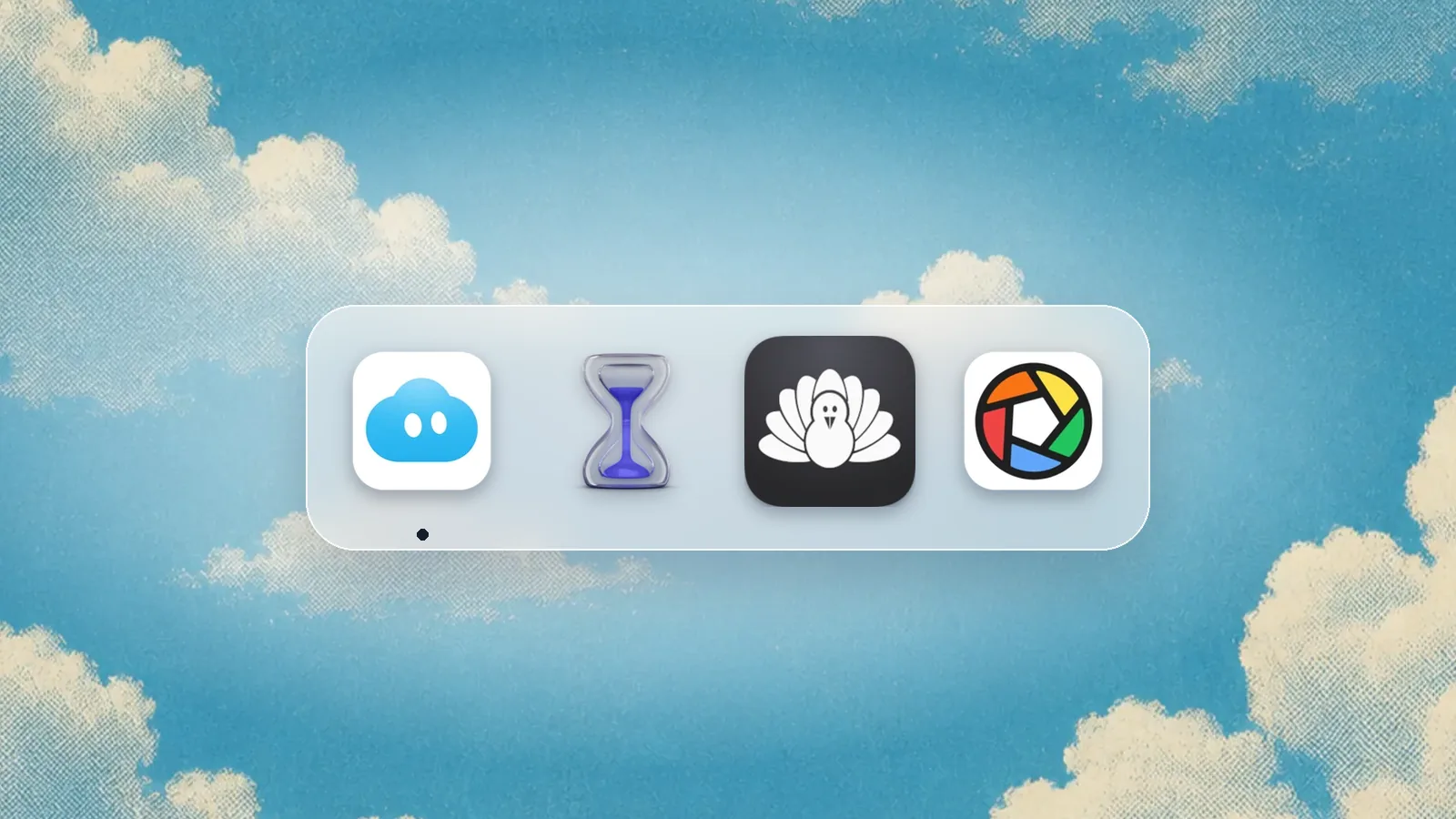 App icons of Nudge, Apple Screen Time, Cold Turkey, Focus