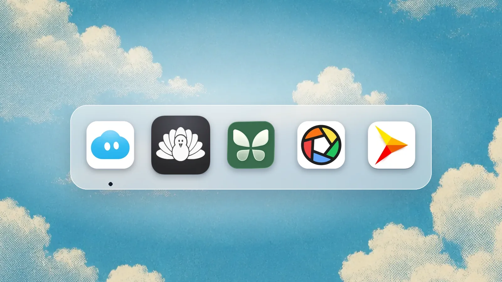 App-Symbole von Nudge, Cold Turkey, Freedom, Focus, 1Focus