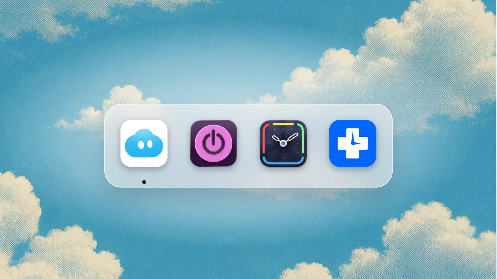 App icons of Nudge, Toggl Track, Timing, RescueTime